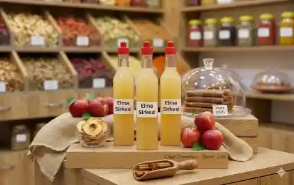 Ev Yapımı Elma Sirkesi 500 Ml
