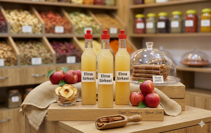 Ev Yapımı Elma Sirkesi 500 Ml - Görsel 2