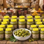 Kırma Yeşil Zeytin 3 litre